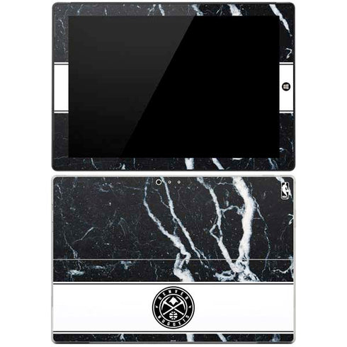 NBA Denver Nuggets Marble Surface Pro 3 Skin